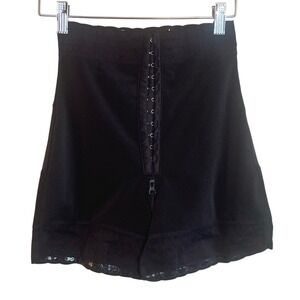 NWOT Womens High Waist Tummy Control Shaper Girdle Shapewear Shorts Black Small